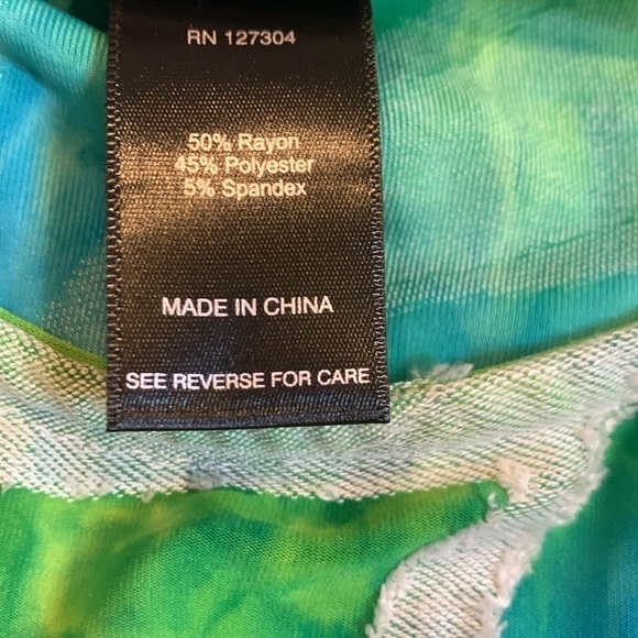 NWT Ali Miles stretch relaxed textured top MP - Picture 4 of 11